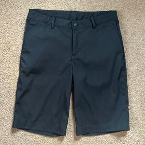 Black Nike golf shorts